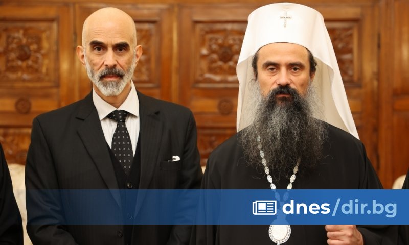 Българският патриарх Даниил прие на среща принц Гази бин Мохамед