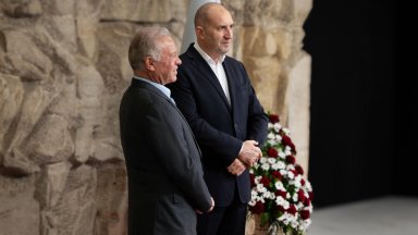 Българският държавен глава Румен Радев и кралят на Йордания Абдула