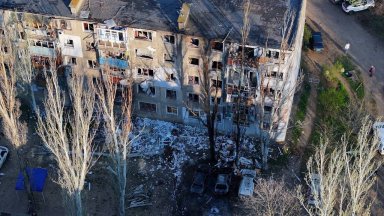 Руски дронове атакуваха тази нощ украинската столица Киев и южния