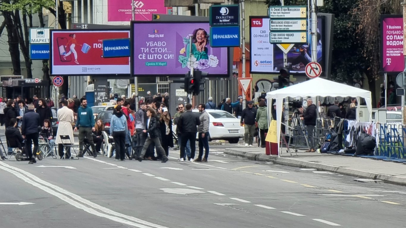 "Системата забравя, но не и ние": Нов протест в Скопие след трагедията в Кочани
