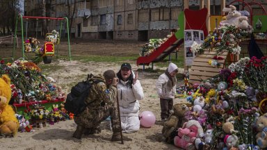 Украинският президент Володимир Зеленски посети в родния си град Кривой