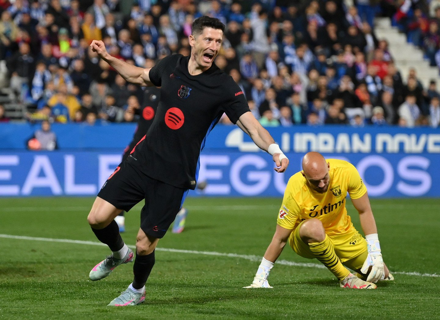 Barcelona vs Leganes match action