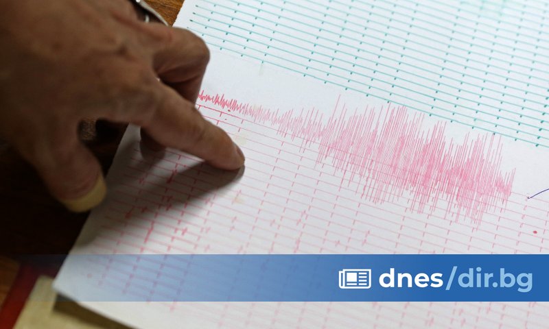 Земетресение с магнитуд 5,9 е регистрирано днес в Таджикистан, съобщи