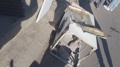 Необичаен инцидент с моторист в София По време на движение по