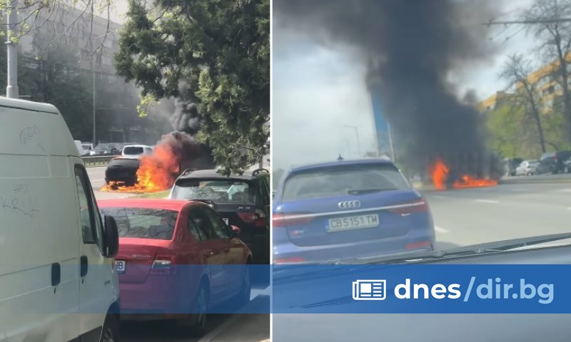 Огромно задръстване се е образувало на бул. Цариградско шосе в