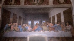 Какъв е скритият замисъл зад перспективата в "Тайната вечеря"?