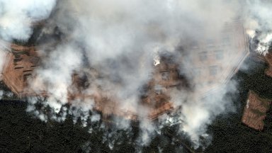 Силен взрив избухна в руски град източно от Москва Край