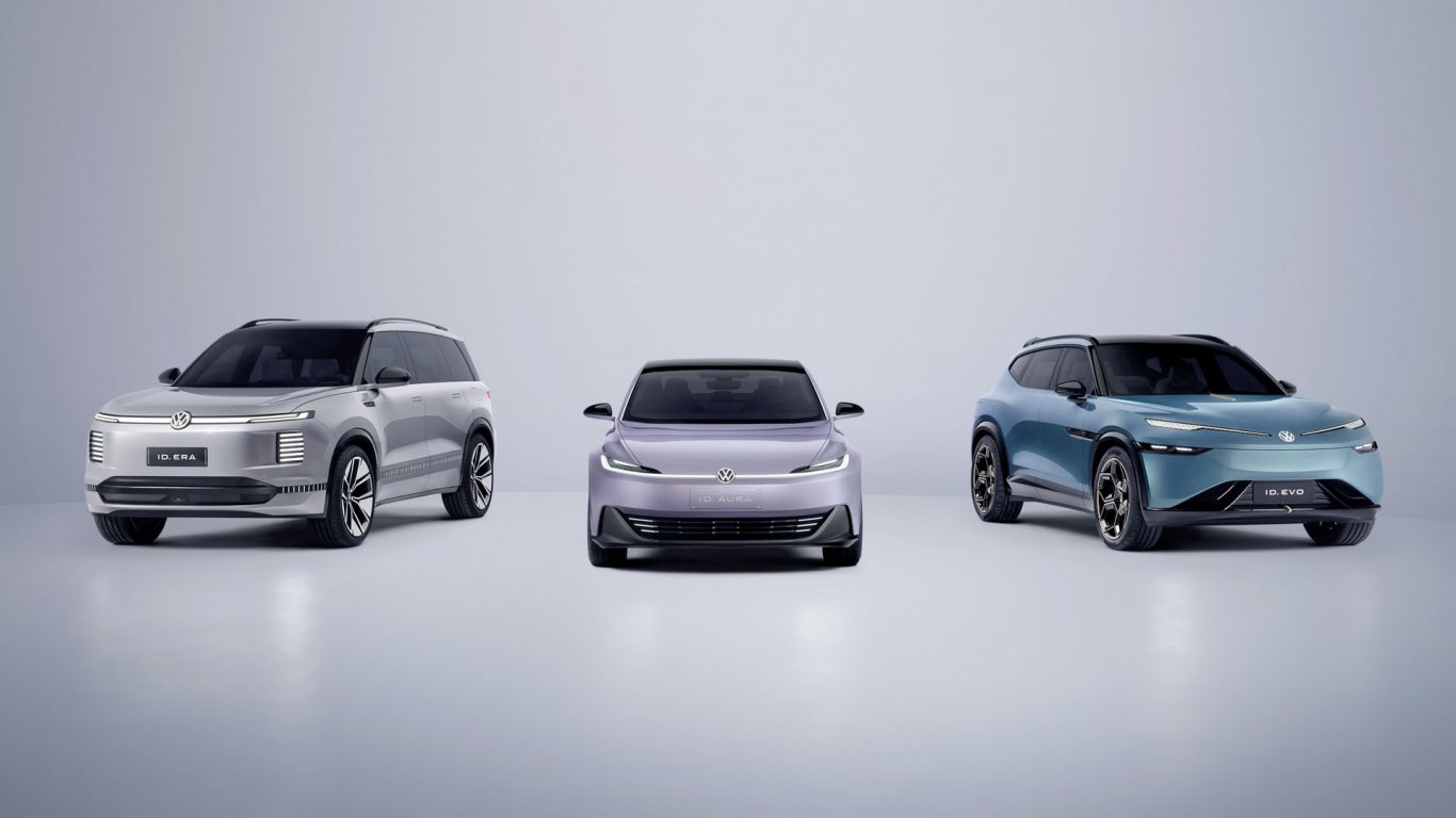 Volkswagen разкри три концептуални автомобила в Шанхай за Китай