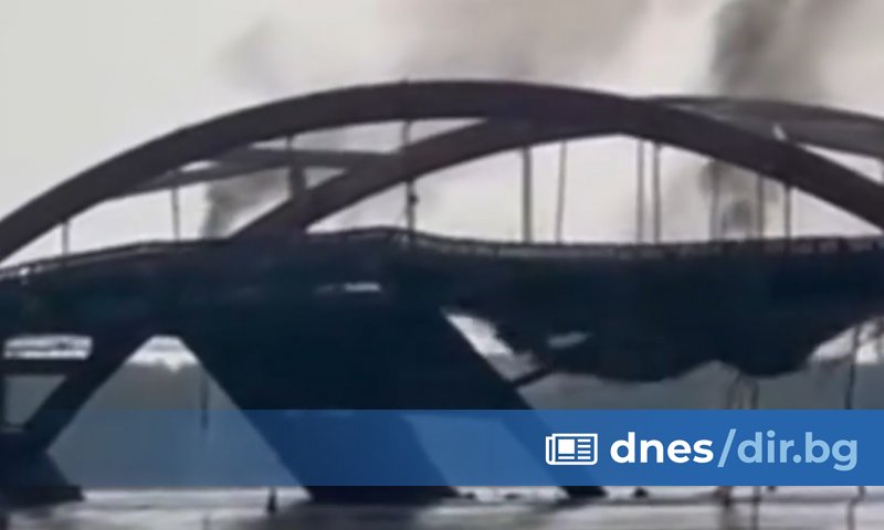 Мост се е срутил в североизточния квартал Шуни в Пекин,