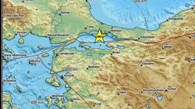 Силното земетресение в Турция с магнитуд 6 2 по скалата на Рихтер бе