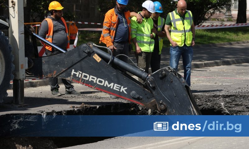 Заради в София и ремонтните дейности там се променя движението