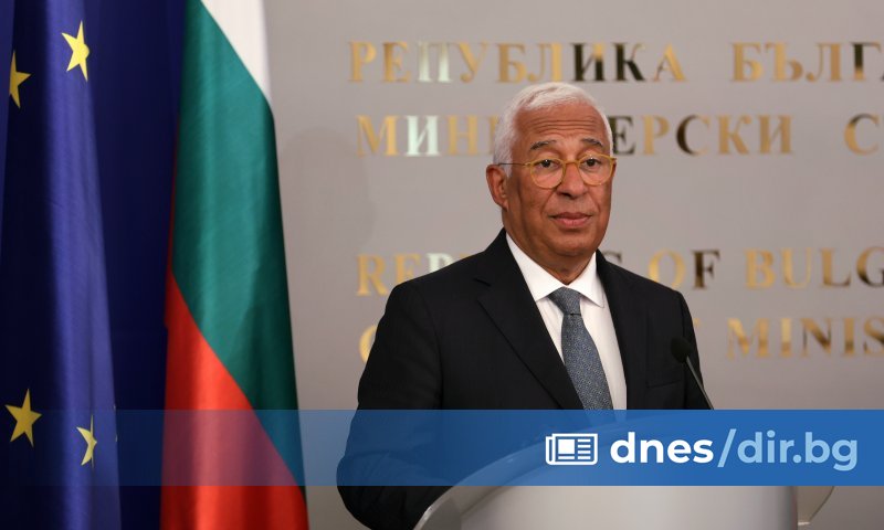 Председателят на Европейския съвет проведе срещи с премиера Росен Желязков