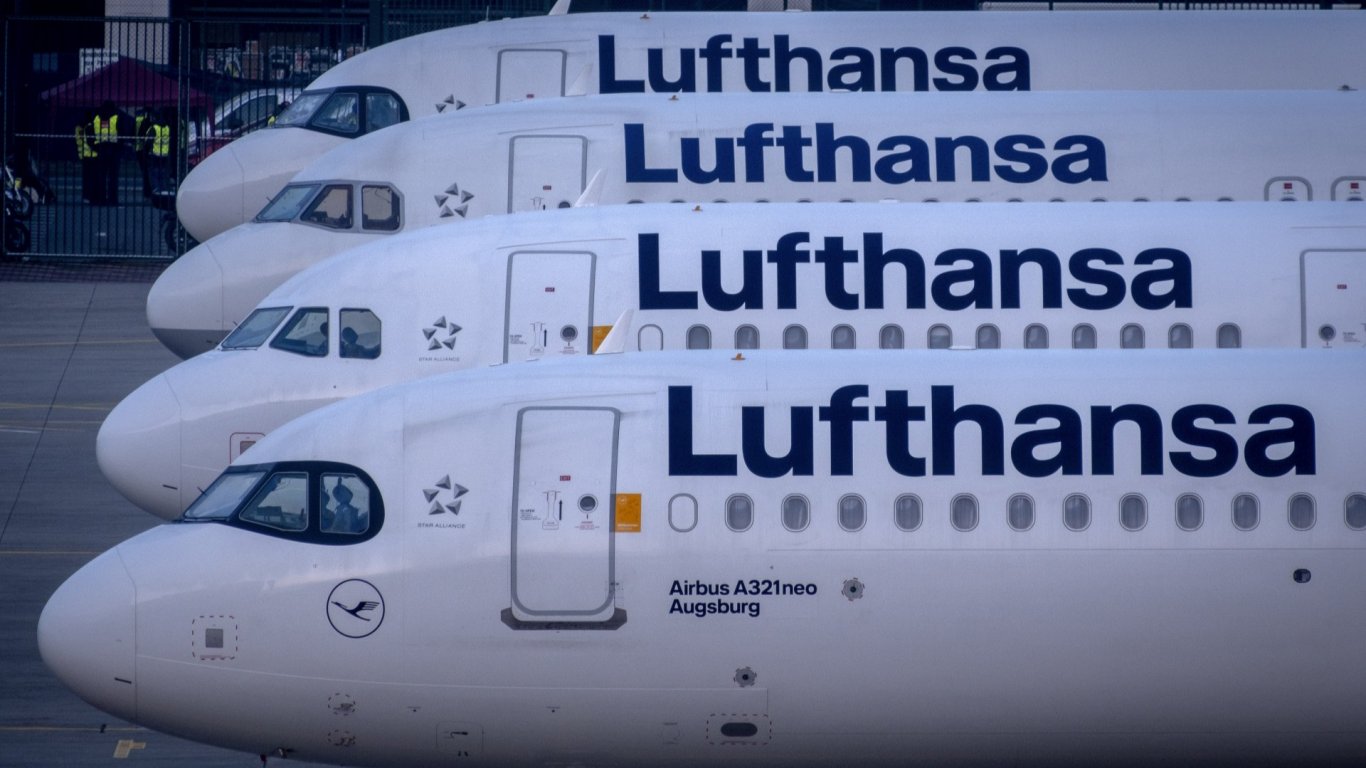 Lufthansa Прогнозира Допълнителни Разходи от 2 Млрд. Евро за Гориво през Годината