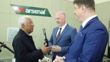 Министър председателят Росен Желязков и председателят на Европейския съвет Антонио Коща