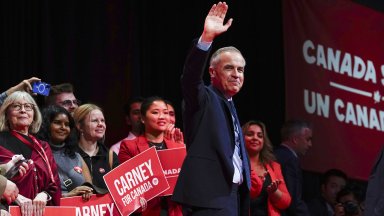 Либералната партия на канадския премиер Марк Карни спечели вчерашните предсрочни