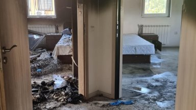 Млад мъж загина след пожар в социален дом в Ямбол