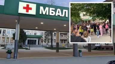 Напрежение пред болницата в Ботевград след смъртта на 7-годишното дете в линейка