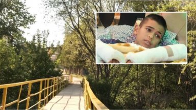 Детето което беше пребито и хвърлено от мост в Луковит