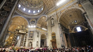 С литургия в базиликата Свети Петър снощи бе отбелязан краят