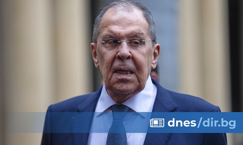 Руският министър на външните работи Сергей Лавров е разговарял с