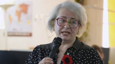 Руската журналистка Екатерина Барабаш се е появила вчера в Париж