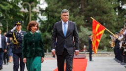 Хърватският президент в Скопие: Не ставайте жертва на изнудване заради членството в ЕС