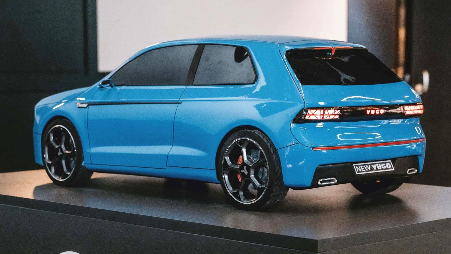 Възроденото Yugo в мащаб 1:5