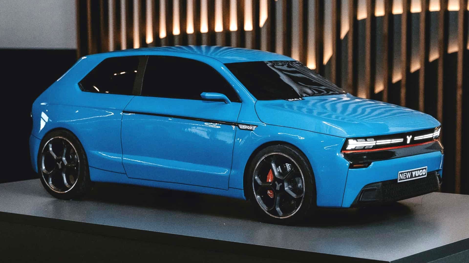 Възроденото Yugo в мащаб 1:5
