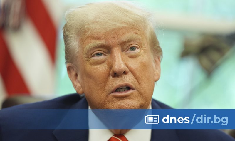 В телефонен разговор в понеделник президентът Тръмп е казал на