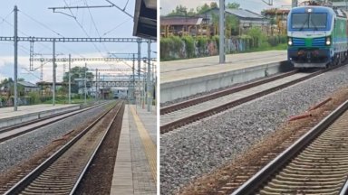 След 7 годишен ремонт е възстановено двупътното движение на влаковете в