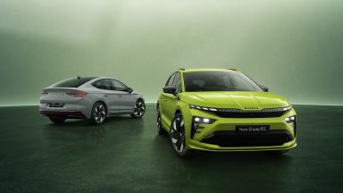 Skoda Enyaq RS получи нов външен вид и по-богато стандартно оборудване