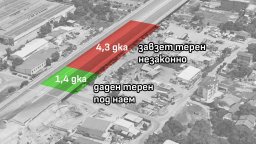 Наемател заграби над 3 декара общински терен в София и си направи платен паркинг
