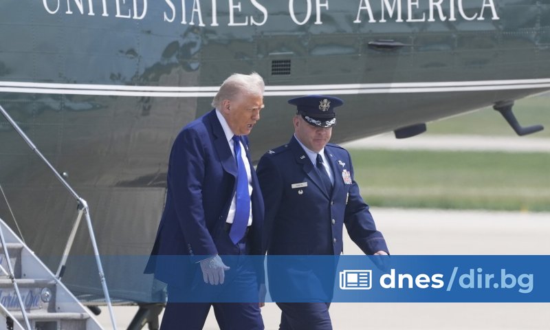 Президентът на САЩ Доналд Тръмп днес каза, че е възможно