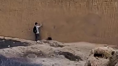 Вандал обезобрази с неприличен графит древния град Чан Чан