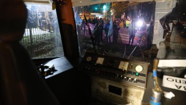 Протестът на служителите парализира наземния градски транспорт в София