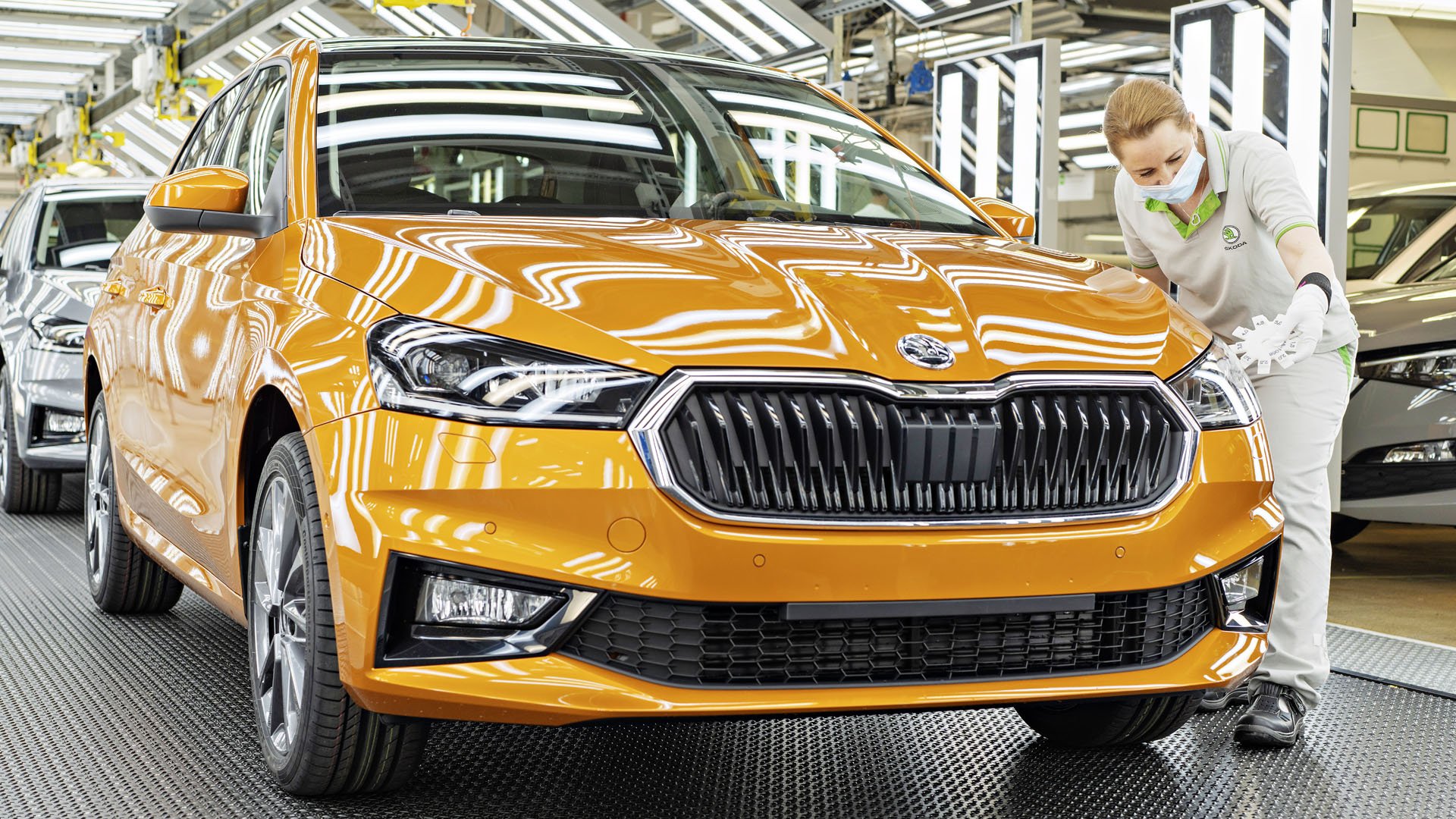 Производството на четвъртото поколение на Skoda Fabia започна през лятото на 2021 г. 
