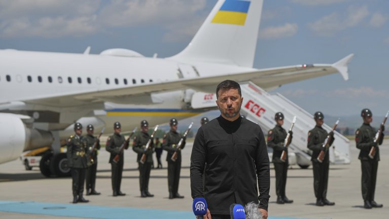 Зеленски нарече "бутафорно" нивото на руската делегация, ще решава след срещата с Ердоган 
