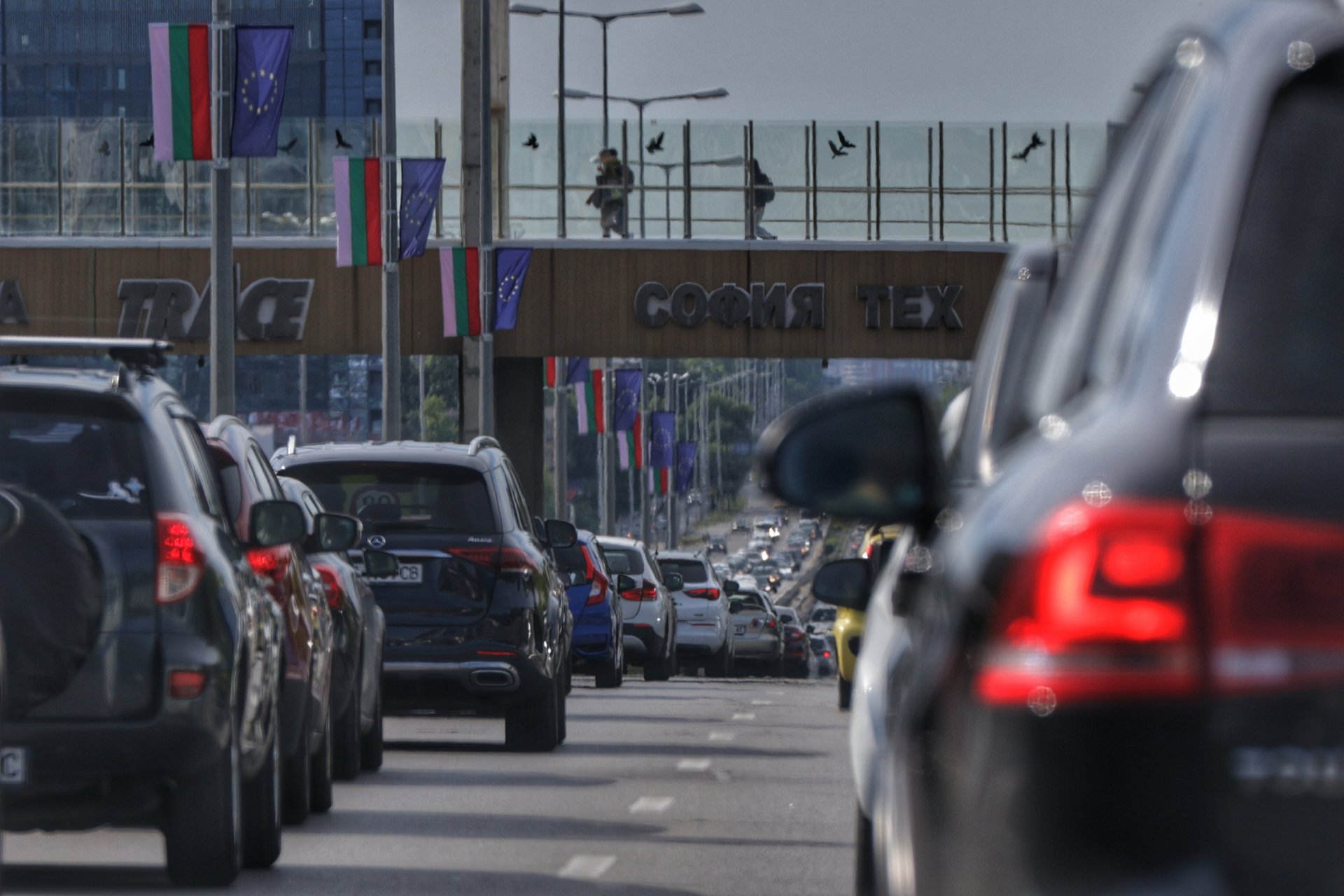 Задръстване в София