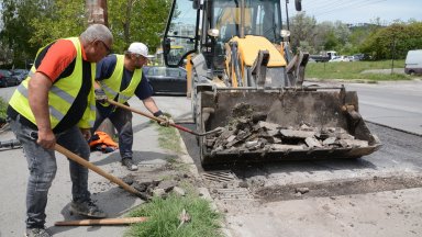 Започна текущият и рехабилитация на уличната мрежа на територията на