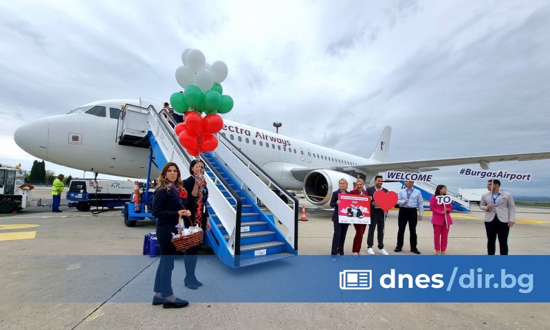 Летище Бургас очаква ръст в броя на пътниците от Германия