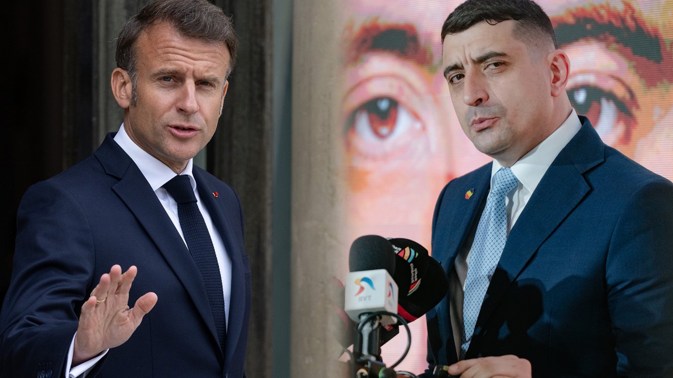 Макрон изразил тревога пред Дан в Румъния да не дойде на власт Симион