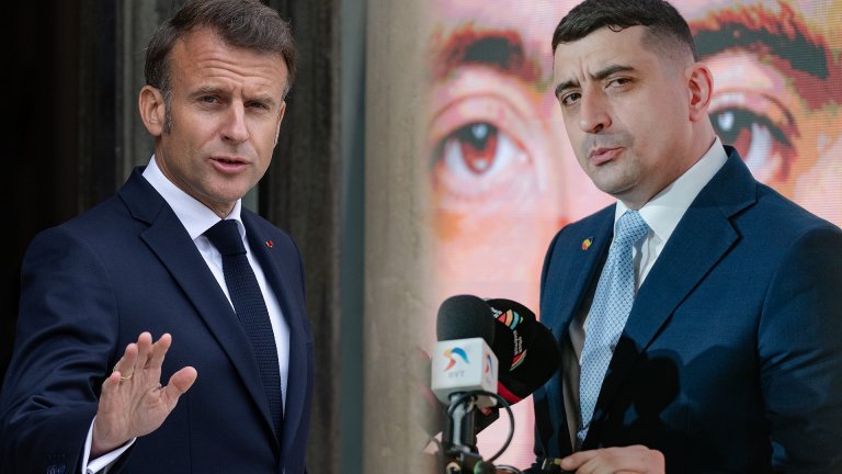Макрон: Молдова е в опасност, ако Джордже Симион спечели в Румъния