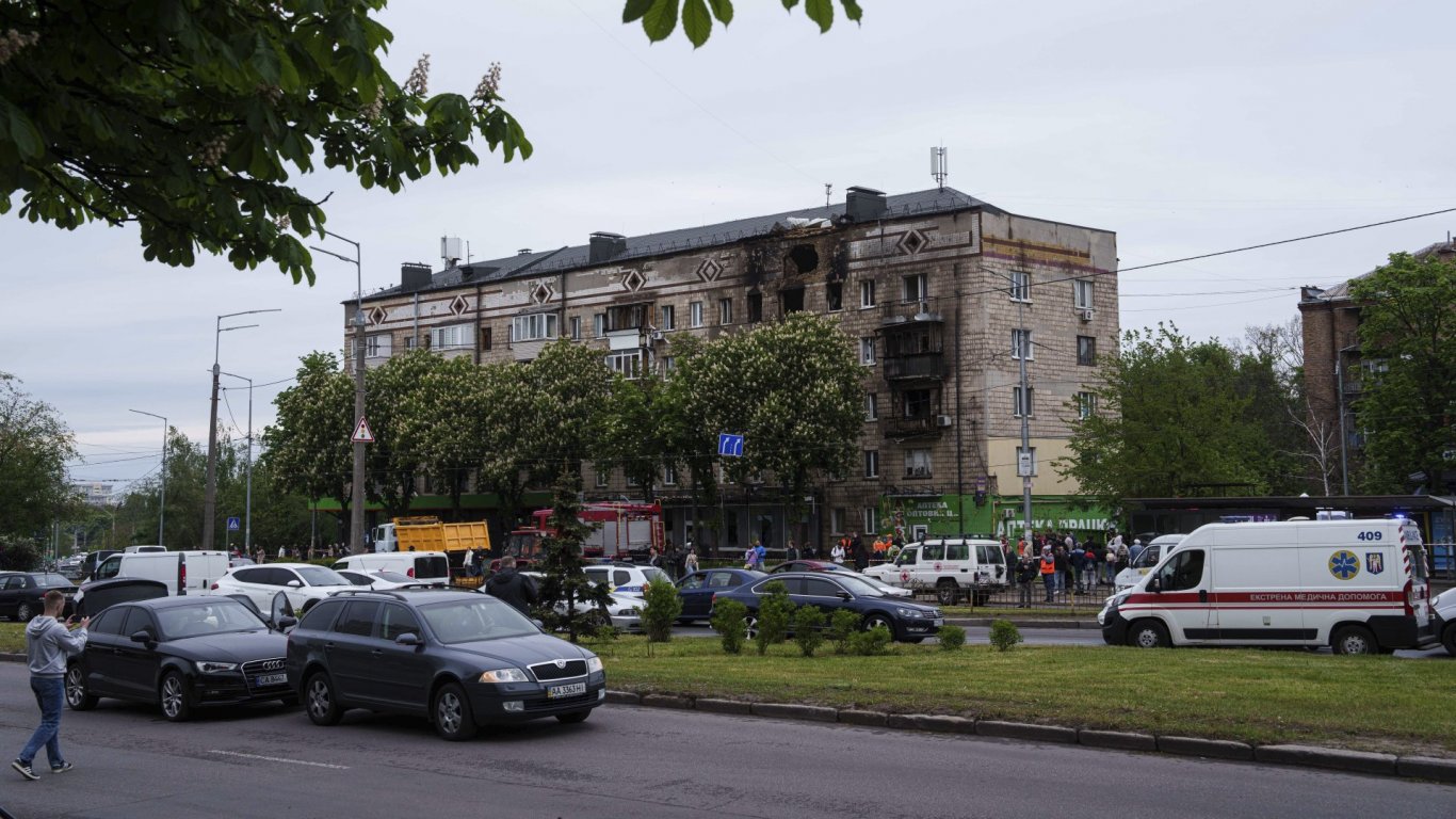 Продължителна руска атака с дронове събуди Киев