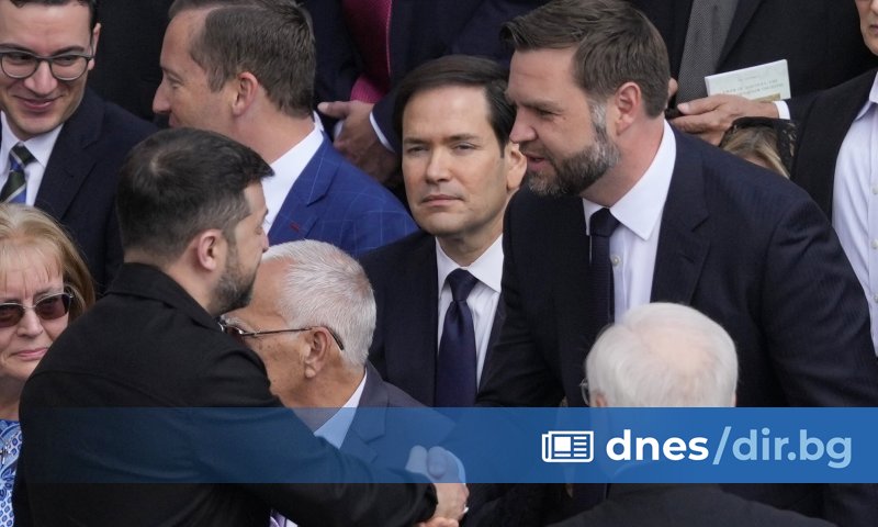 Президентът на Украйна Володимир Зеленски се срещна с и с