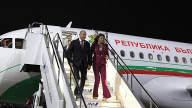 Президентът Румен Радев и водената от него делегация пристигнаха в