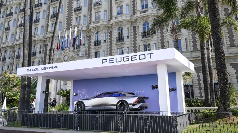 Peugeot показа електрически прототип по време на фестивала в Кан