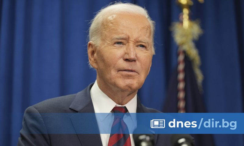 Бившият президент на САЩ Джо Байдън изрази благодарността си за