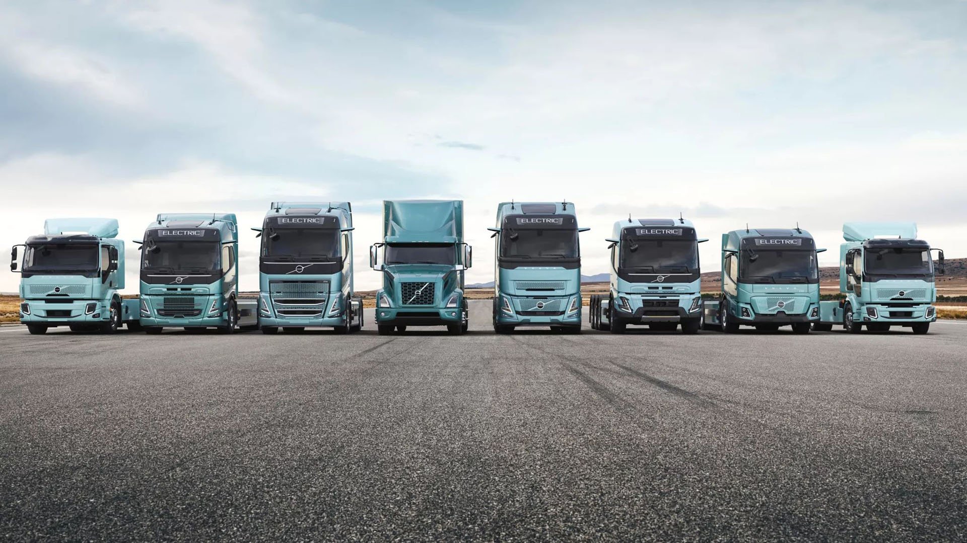 Гамата от електрически камиони на Volvo Trucks 