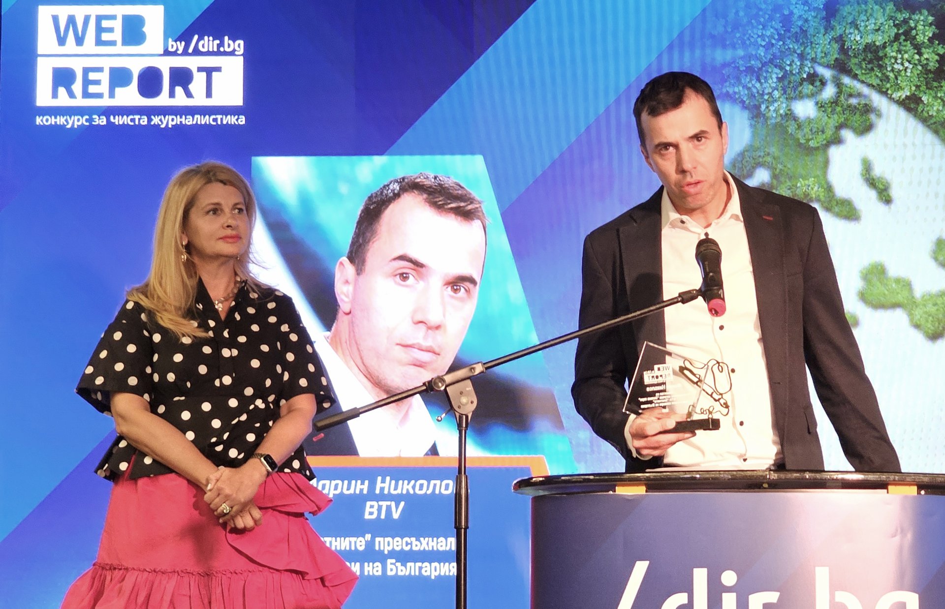 Марин Николов, победител в категория "Зелено перо"