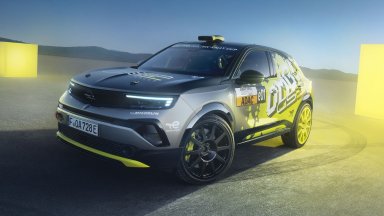Opel Mokka GSE Rally с 280 конски сили ще се състезава в електрически ралита